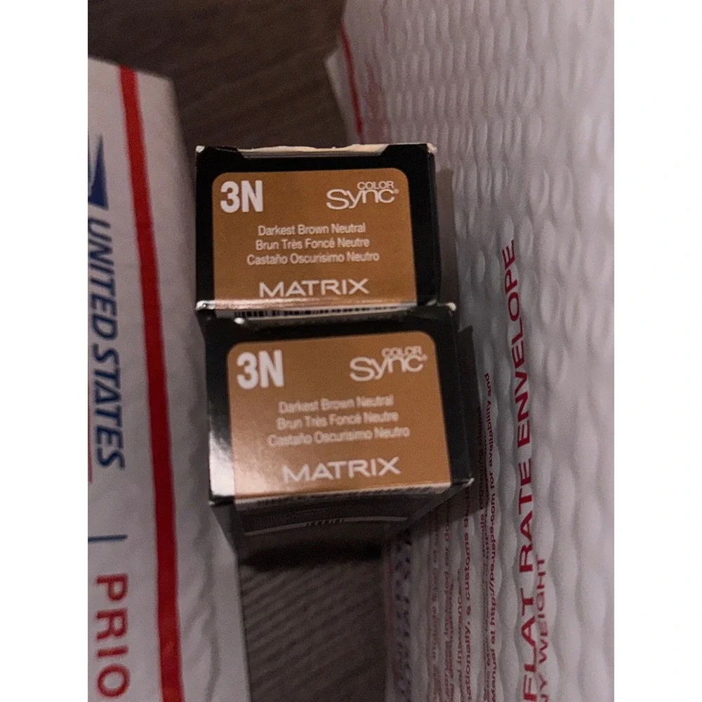 Matrix Color Sync 3N Darkest Brown Neutral‎ Demi-Permanent Hair Color Set of 2